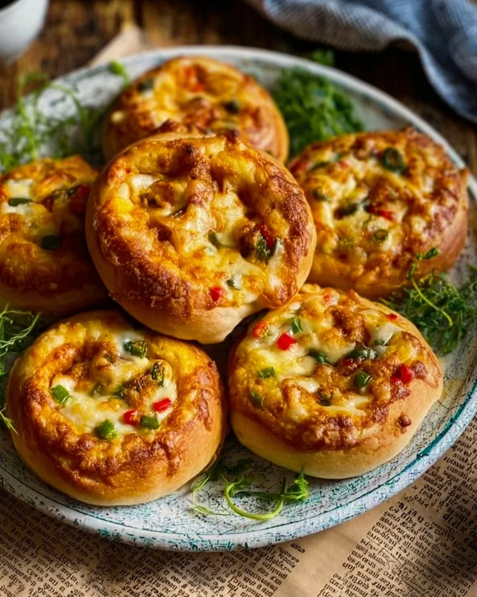 Petits pains farcis au poulet curry (Puits)