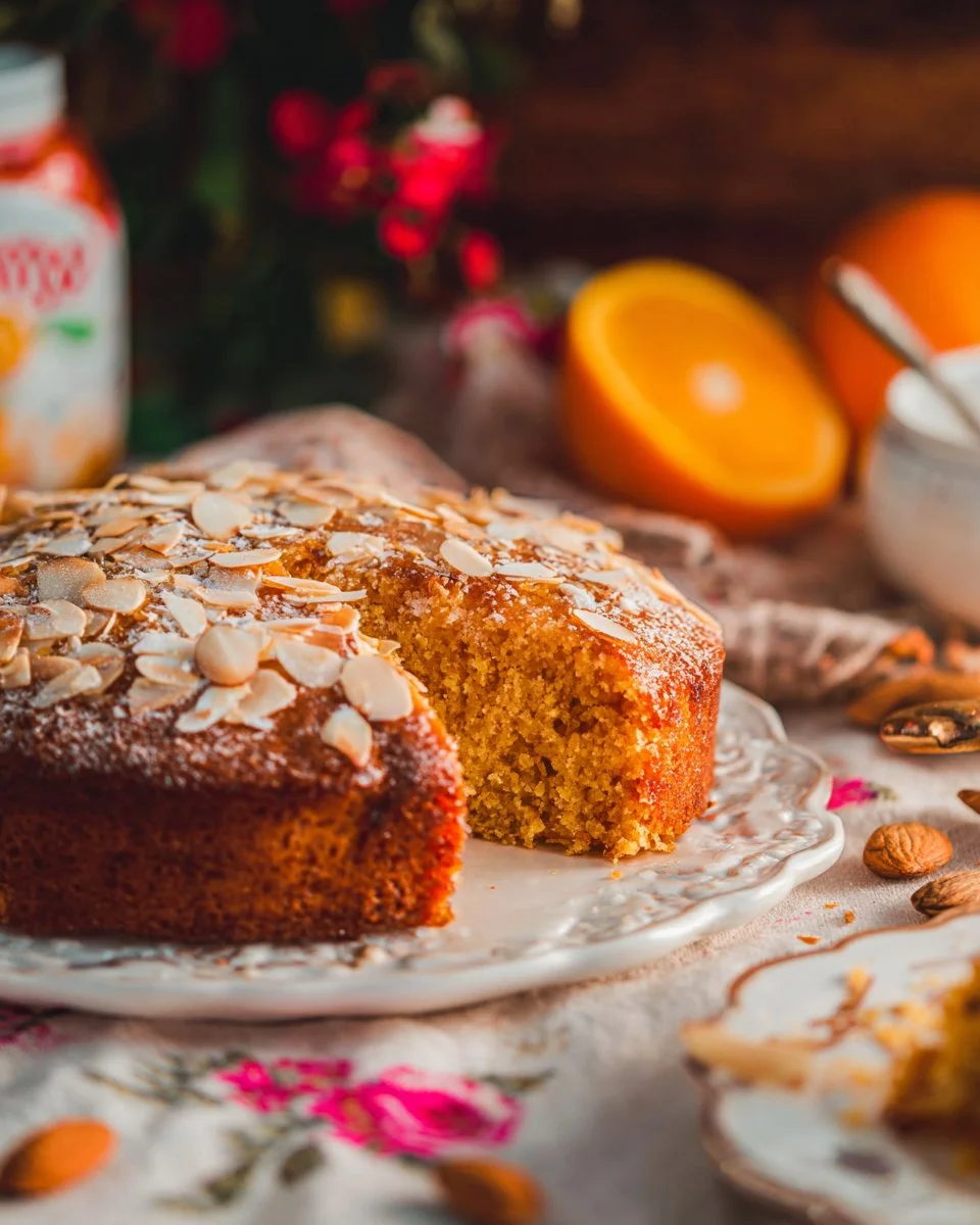 Sweet Orange and Almond Cake