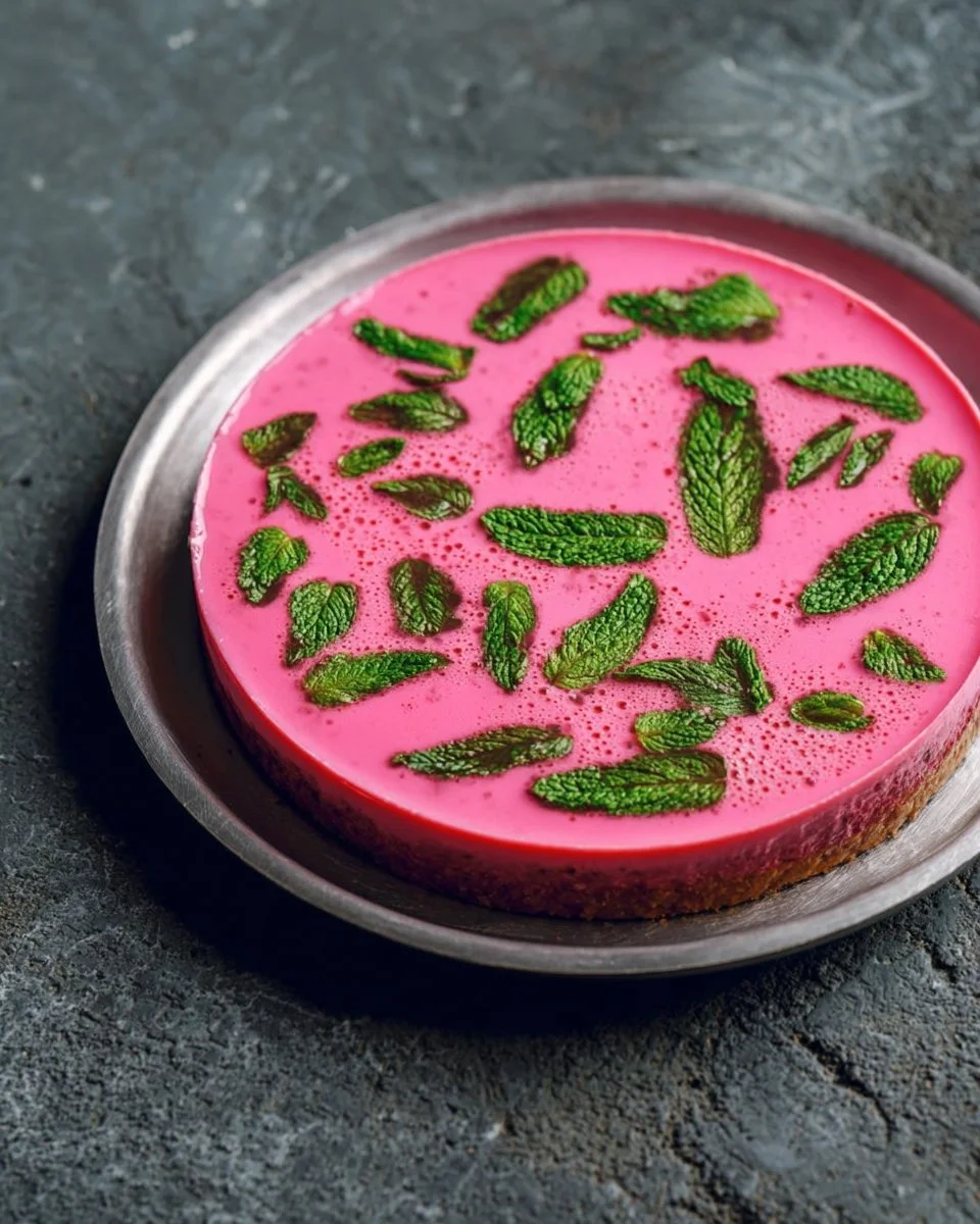 Ajo blanco with beets and almonds