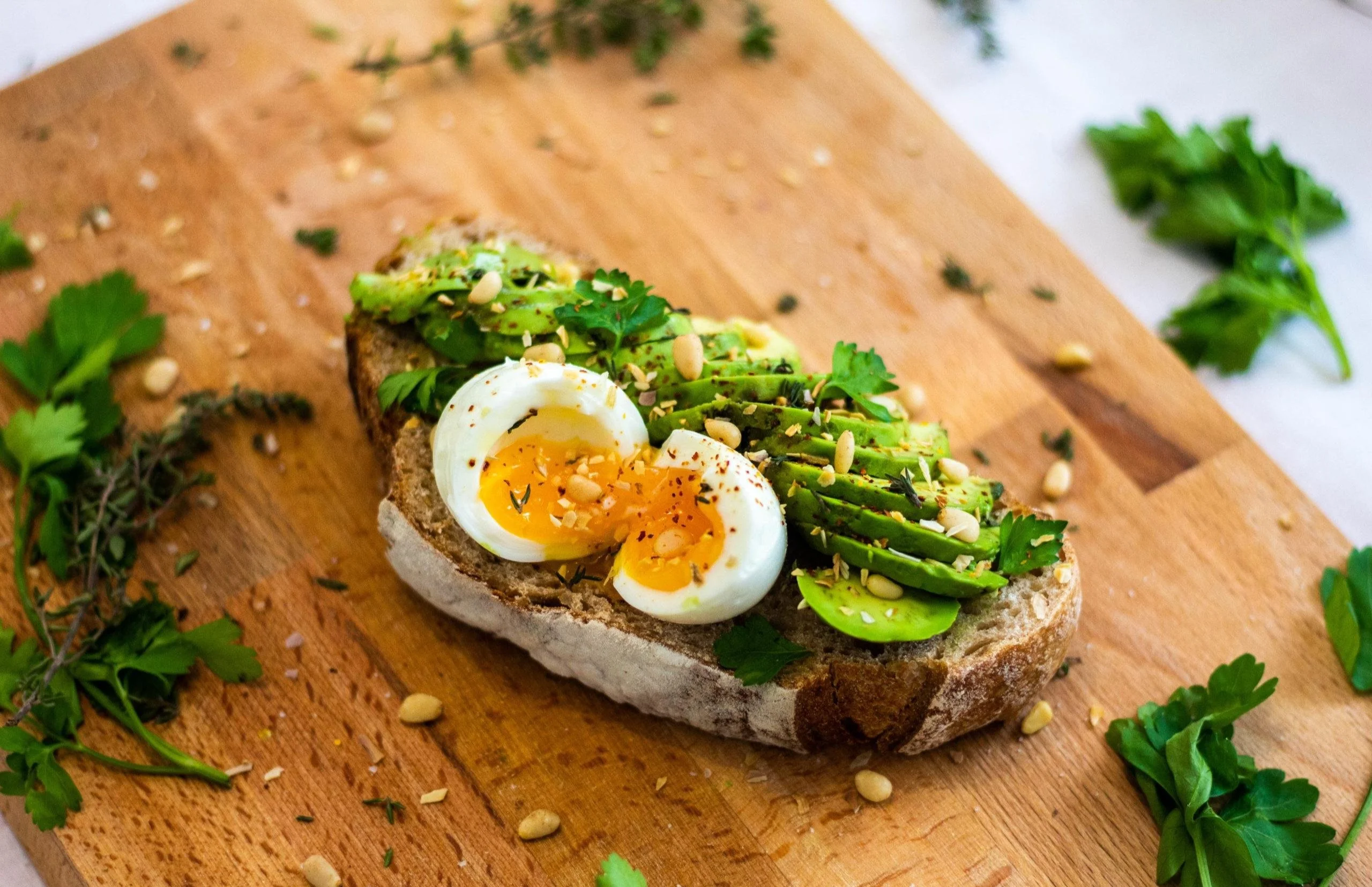 Avocat Toast aux Œufs