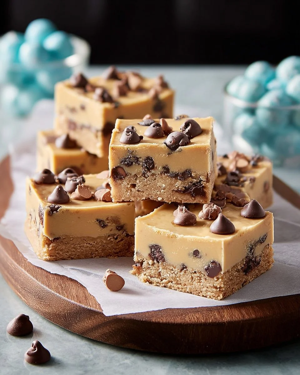 Barres de Pâte à Cookies