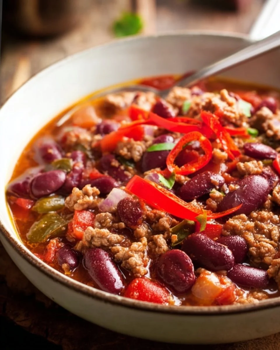 Chili con carne fait maison