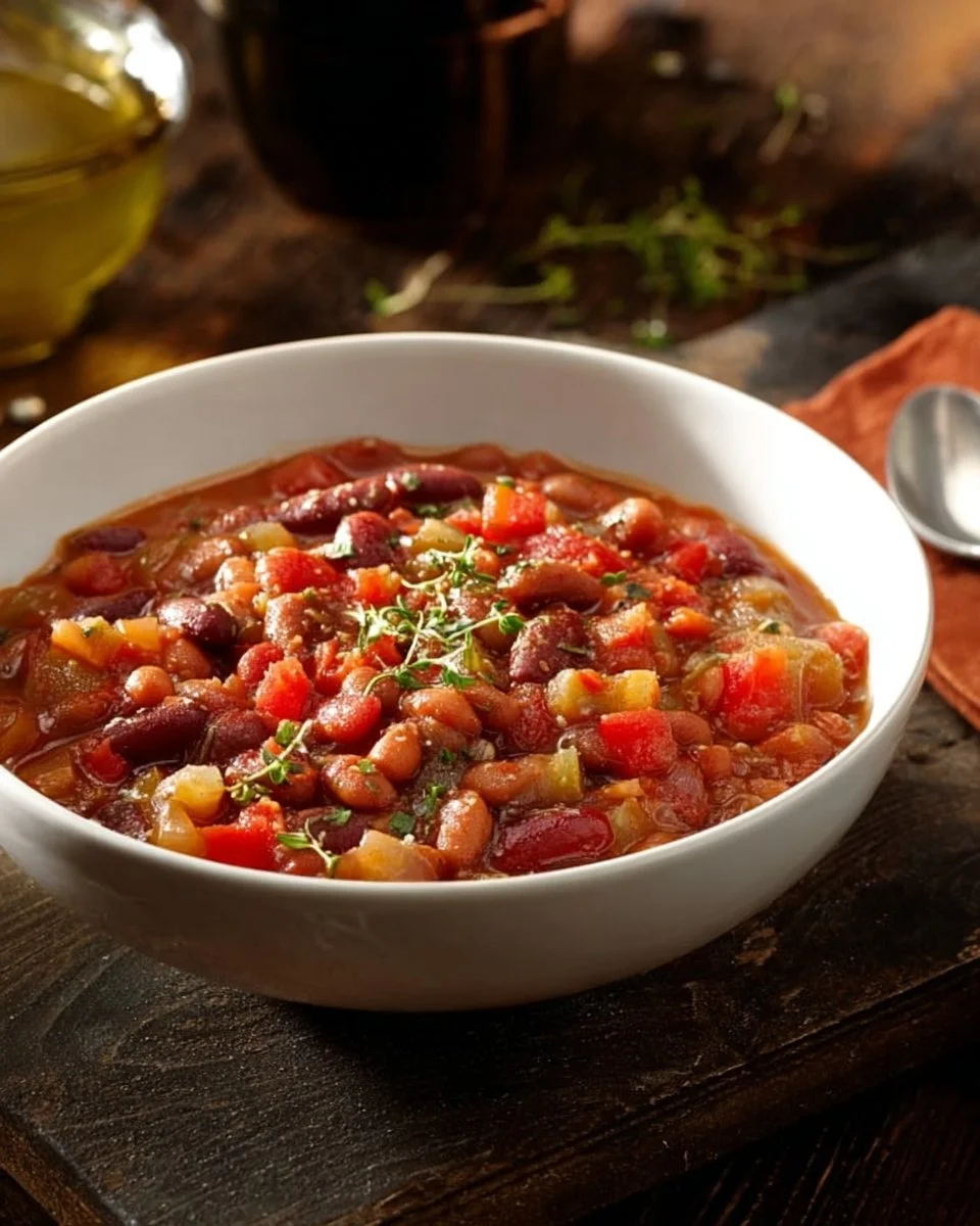 Chili de Tofu Végétarien