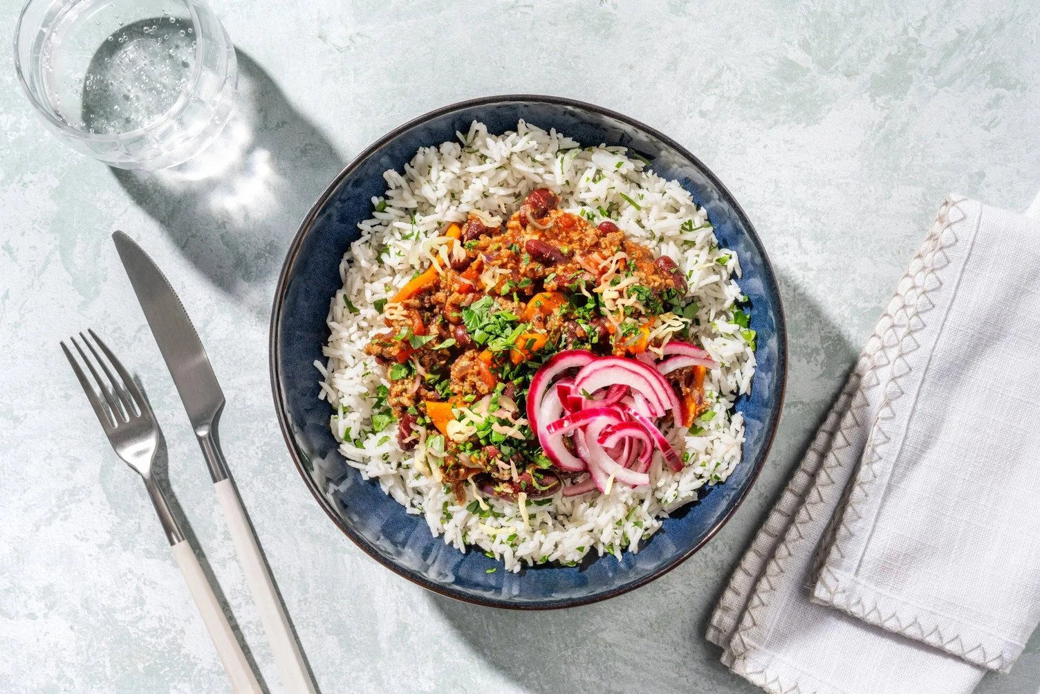 Chili sin carne végétal