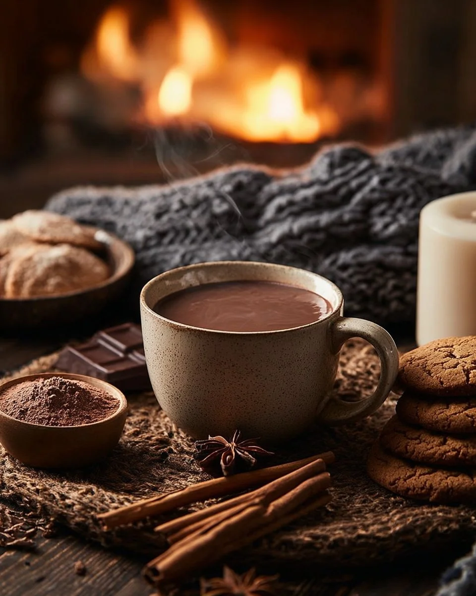 Chocolat chaud épais et crémeux