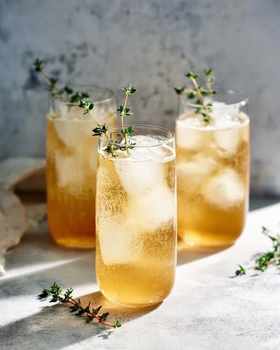 Cocktail whisky gingembre frais et savoureux présenté dans un verre élégant.
