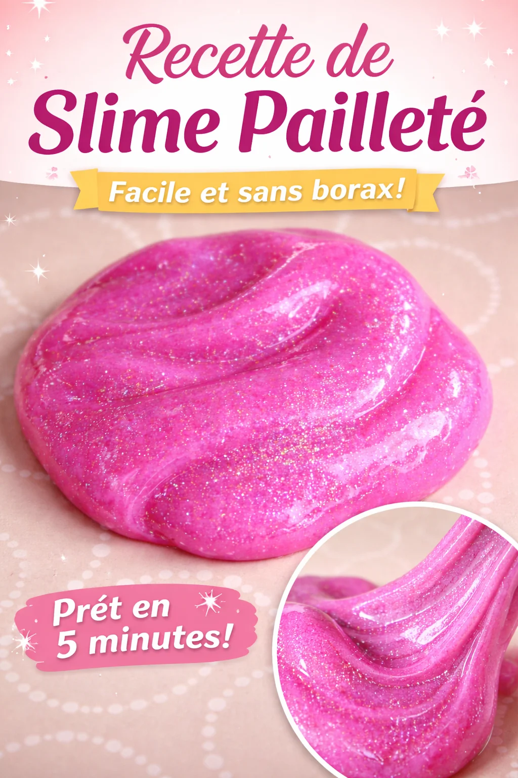comment faire du slime recette simple