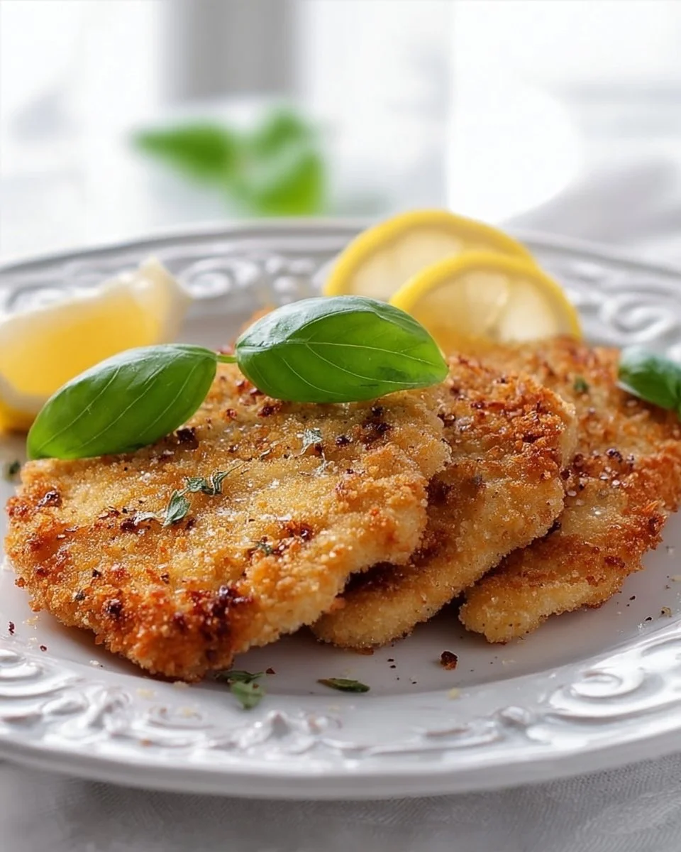 Côtelettes de poulet à la milanaise