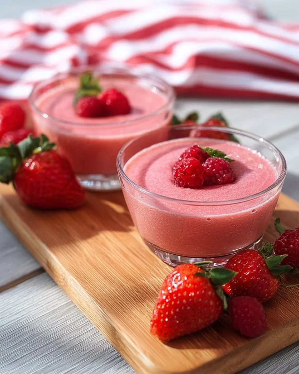 Crème de Tofu aux Baies