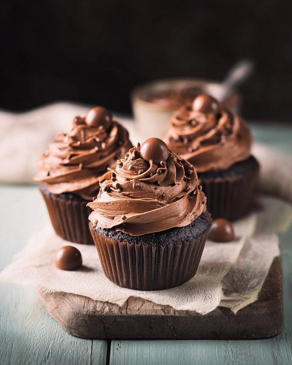 Cupcakes au chocolat