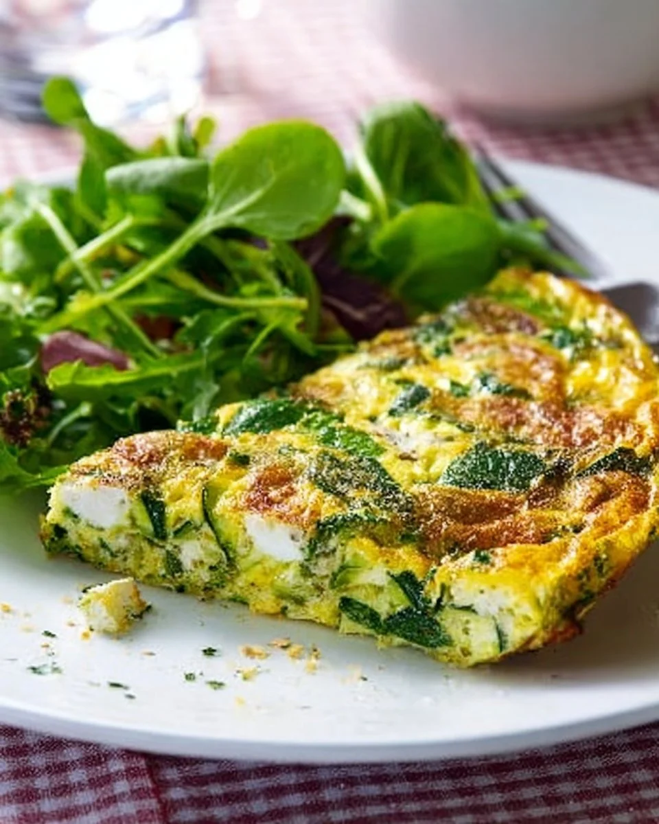Frittata rapide aux légumes et au fromage frais, plat healthy et délicieux