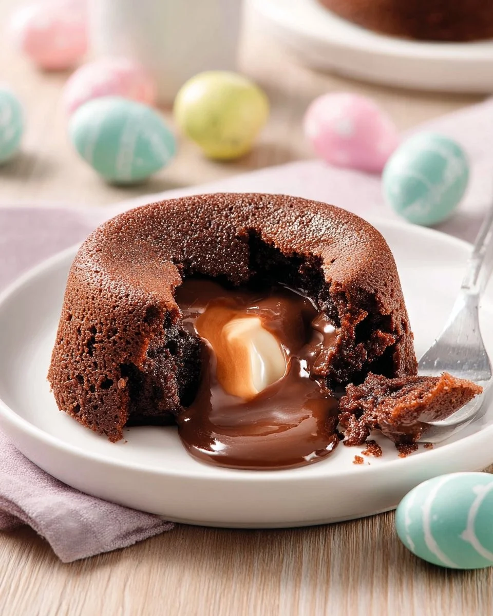 Gâteau Molten aux Œufs Cadbury