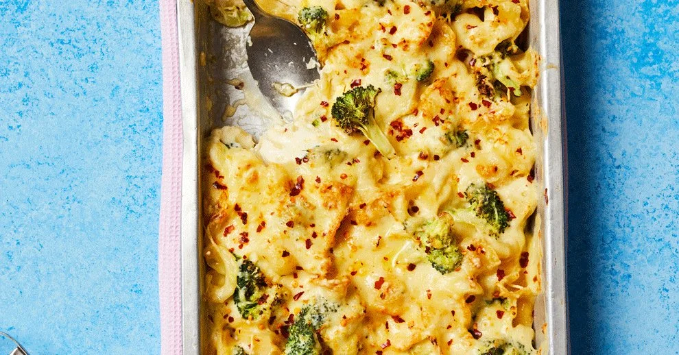 Gratin de pâtes au brocoli