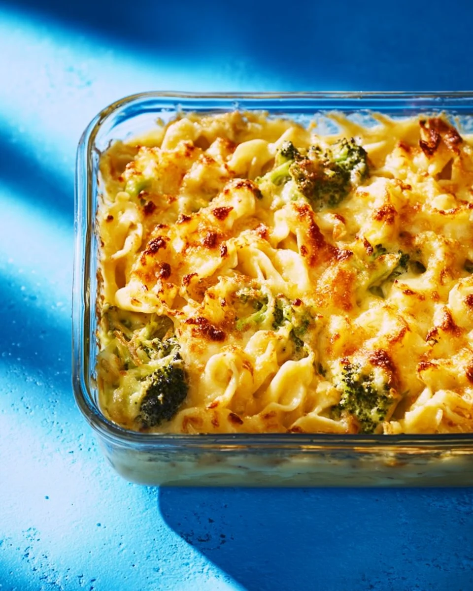 Gratin de pâtes au brocoli