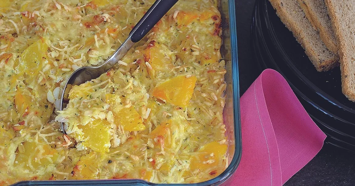 Gratin de potimarron au blé