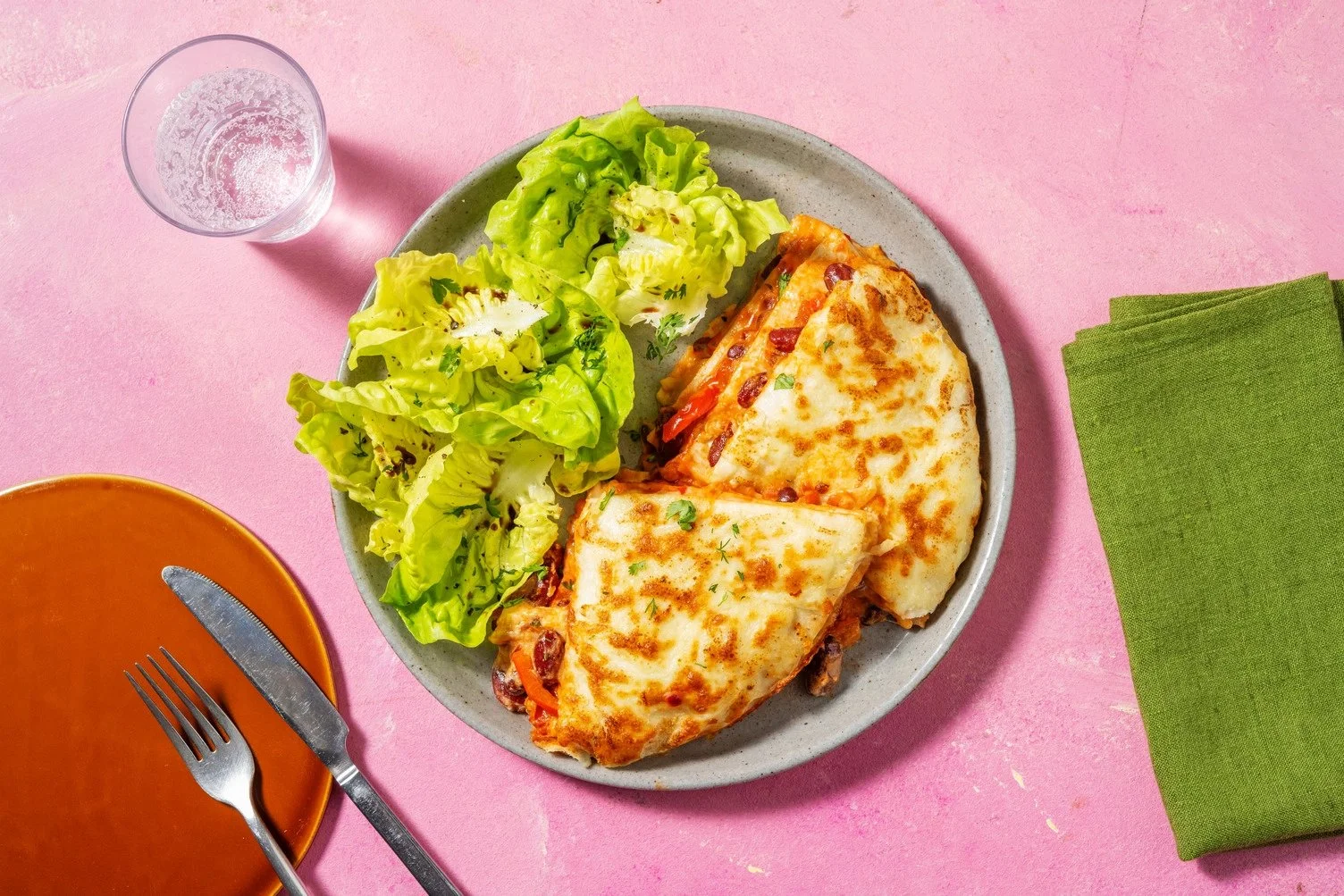 Gratin Tortillas Torte de Style Taco