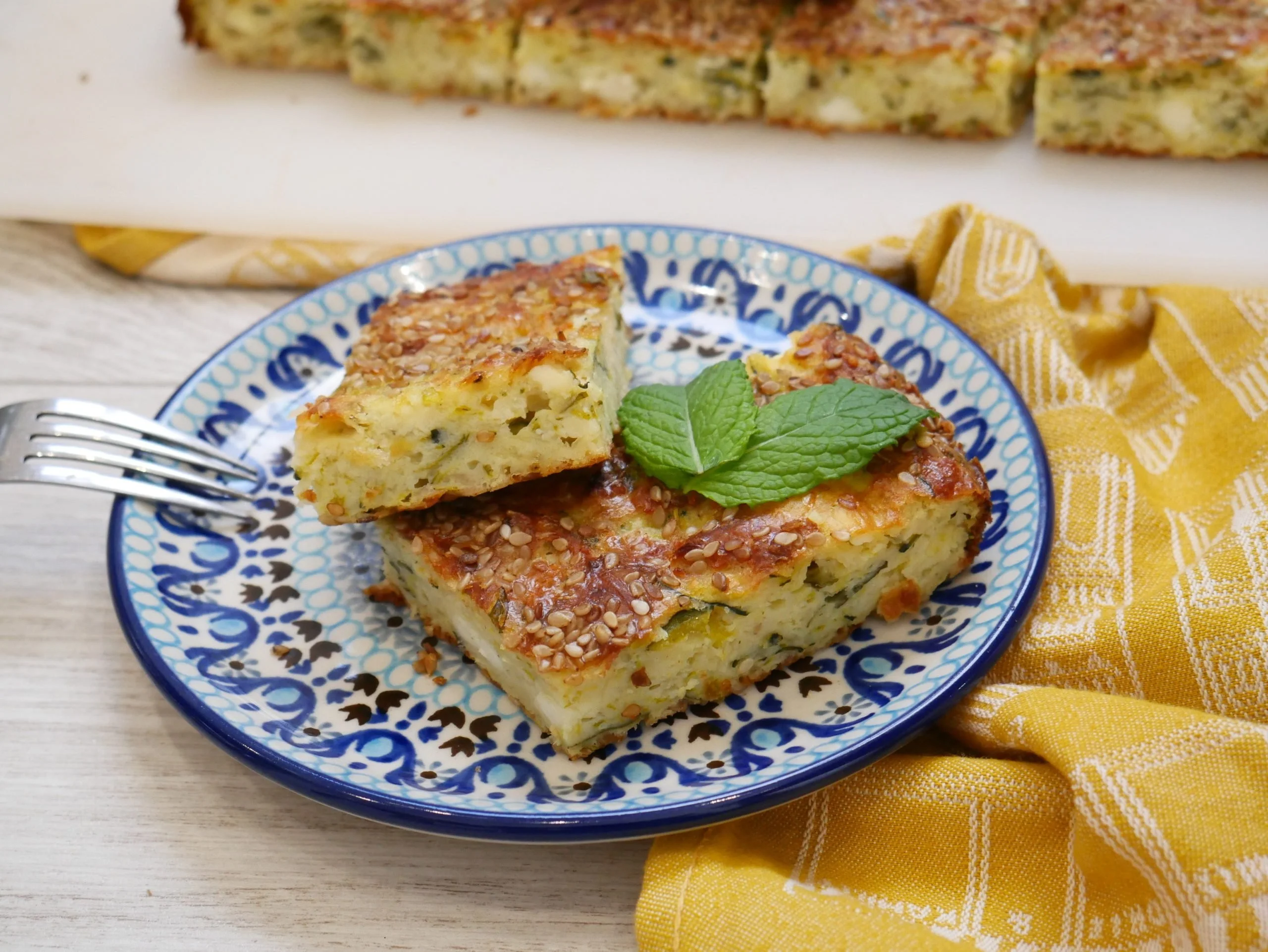 KOLOKITHOPITA SANS PÂTE FILO