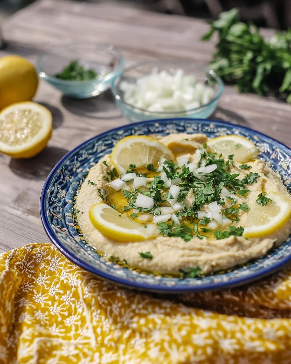 Plat traditionnel préparé à base de fava dans un restaurant de Los Angeles