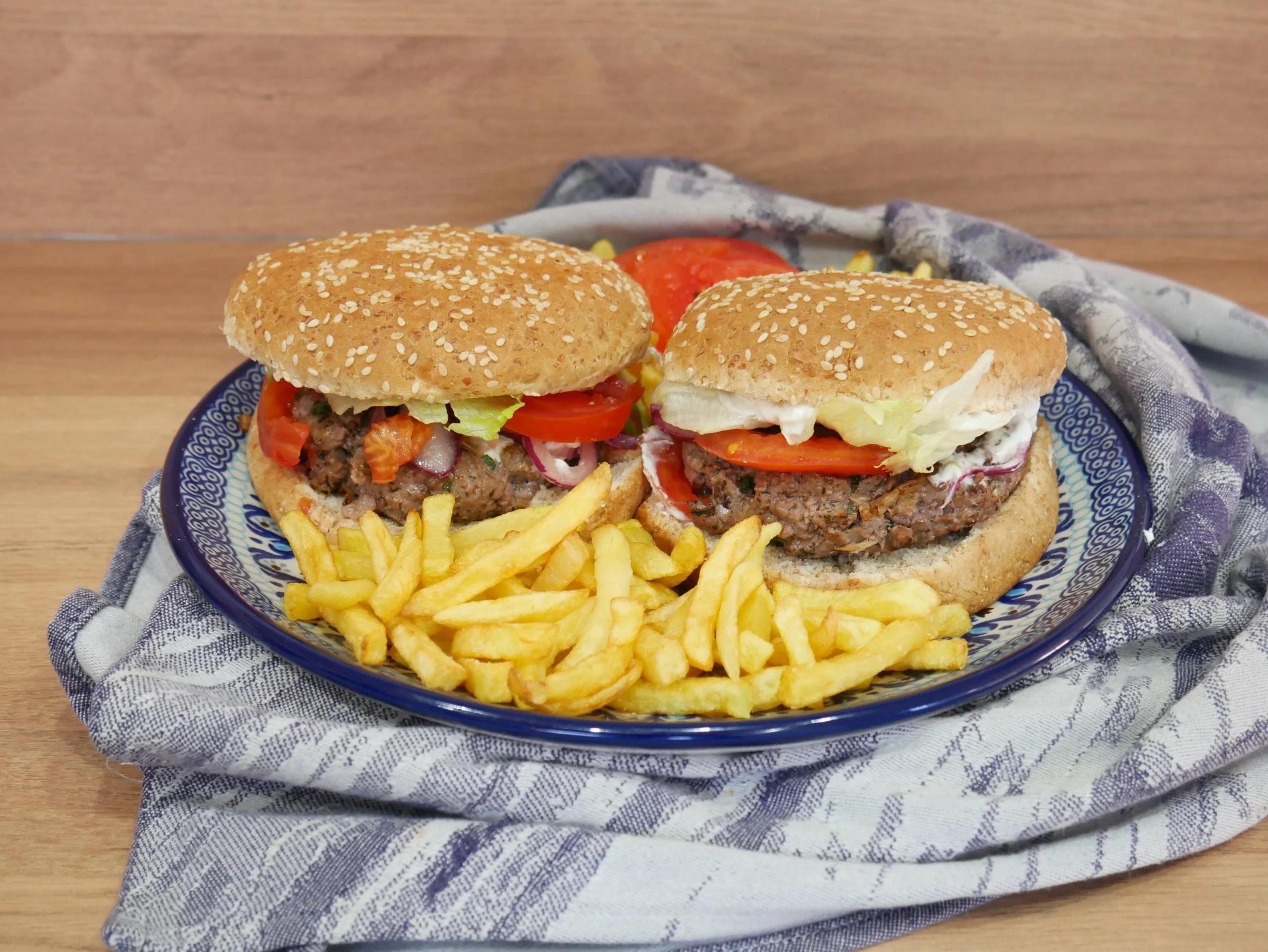 Le meilleur hamburger à la grecque