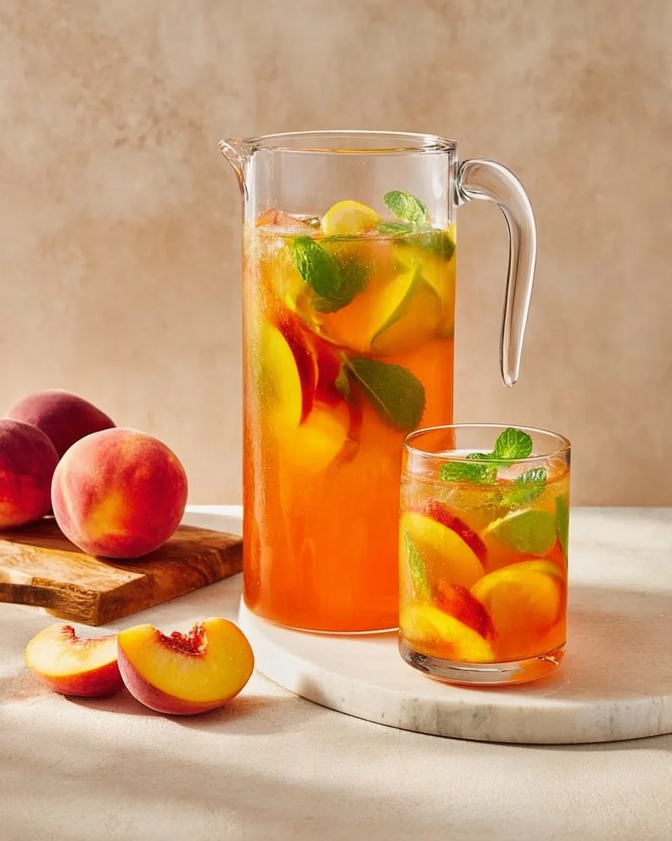 Limonade à la pêche | RICARDO