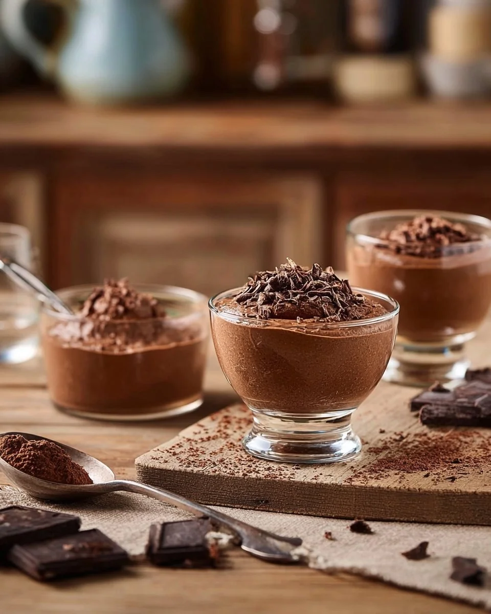 Mousse au chocolat maison, dessert facile et délicieux à réaliser