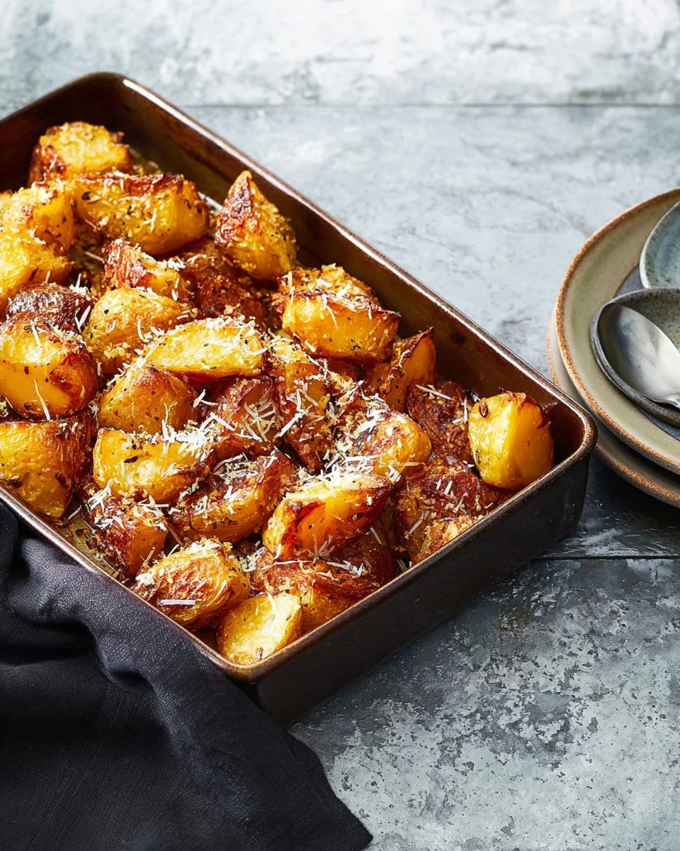 Pommes de terre au parmesan