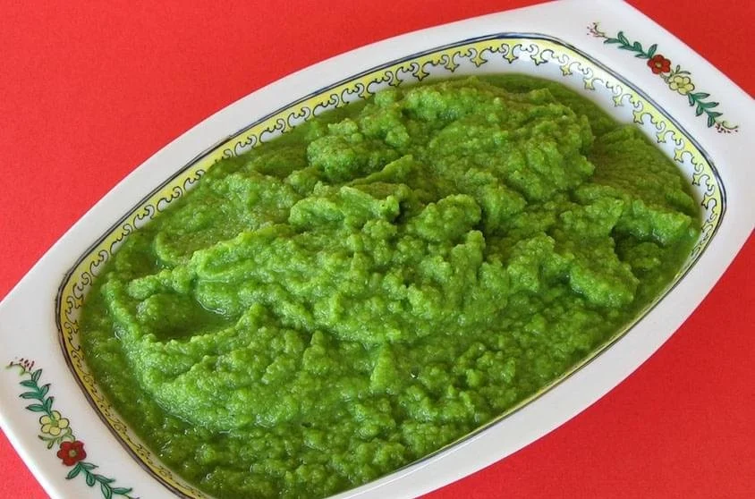 Purée de Brocoli avec Beurre Noisette