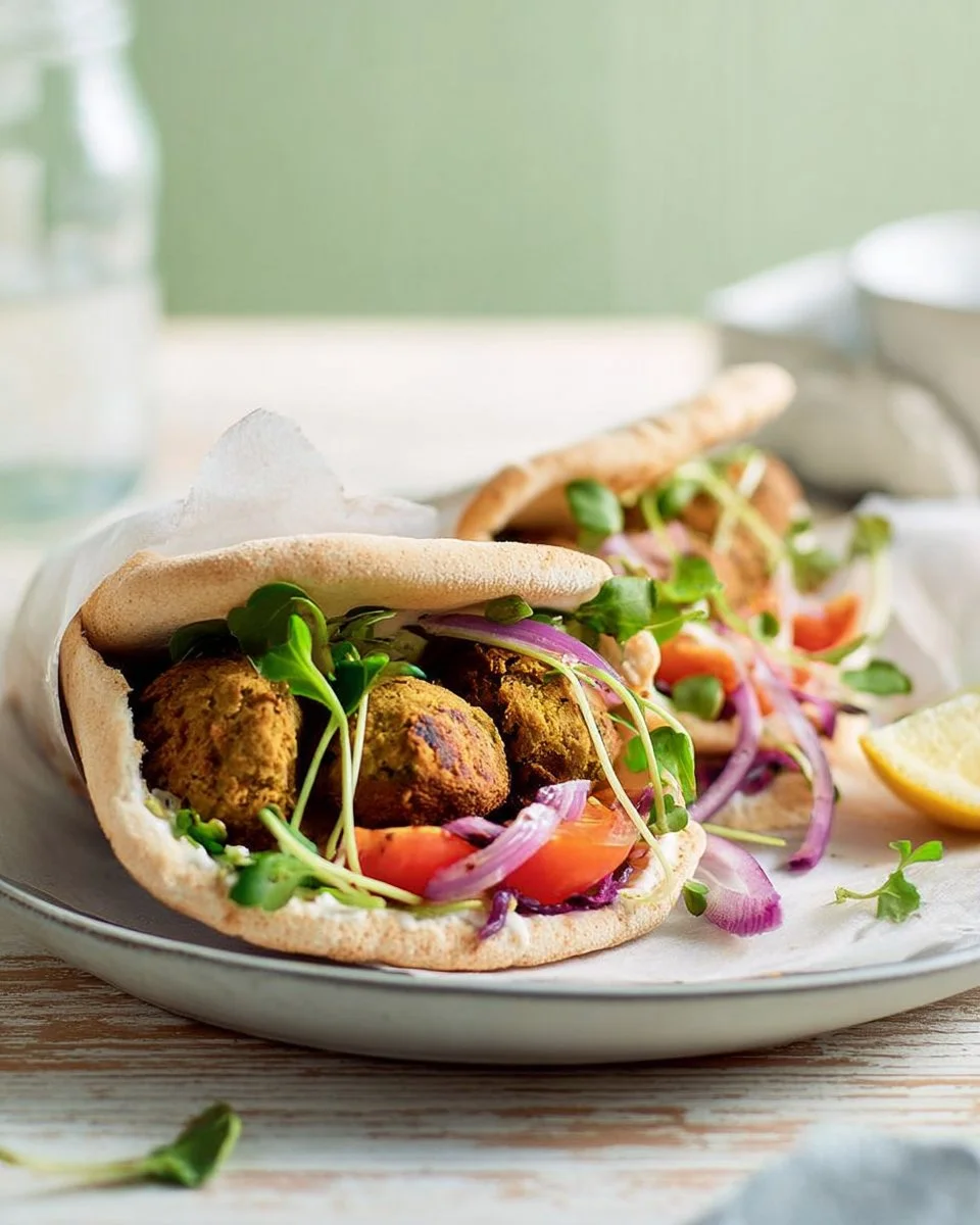 Recette de falafels menthe-pistaches dans Saveurs Magazine