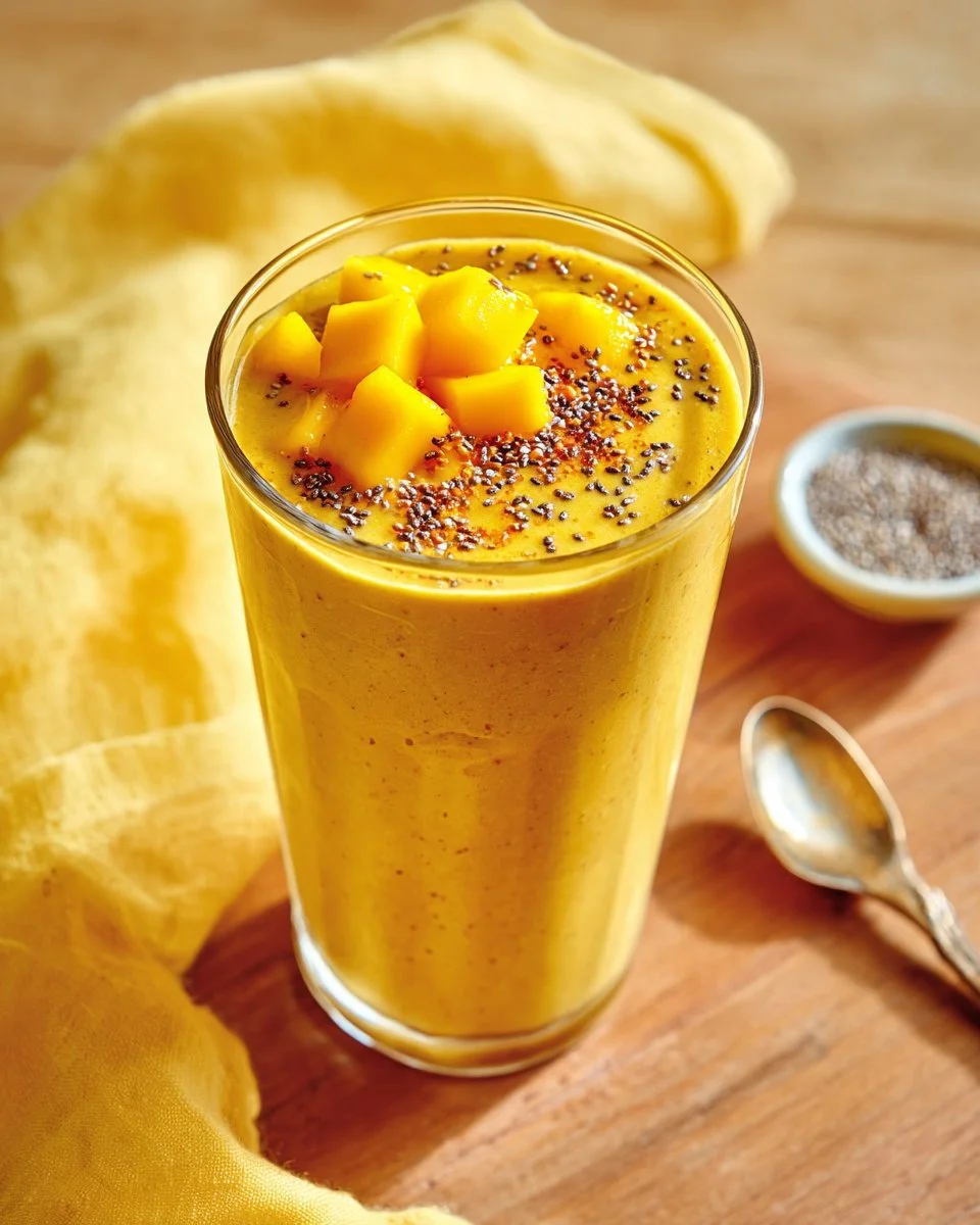 Smoothie d’or à la mangue (sans produits laitiers) | RICARDO
