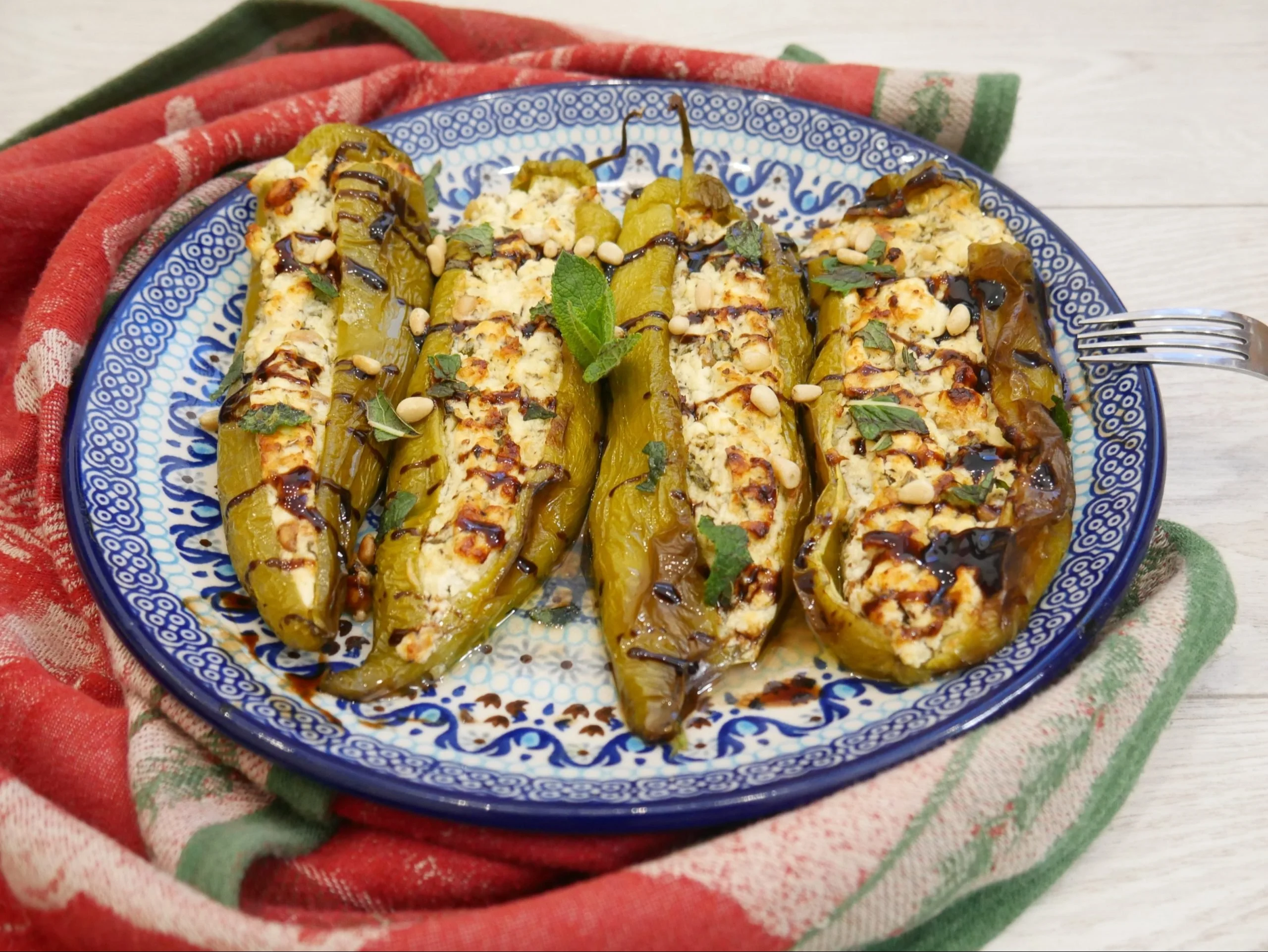 Stuffed Peppers with Feta
