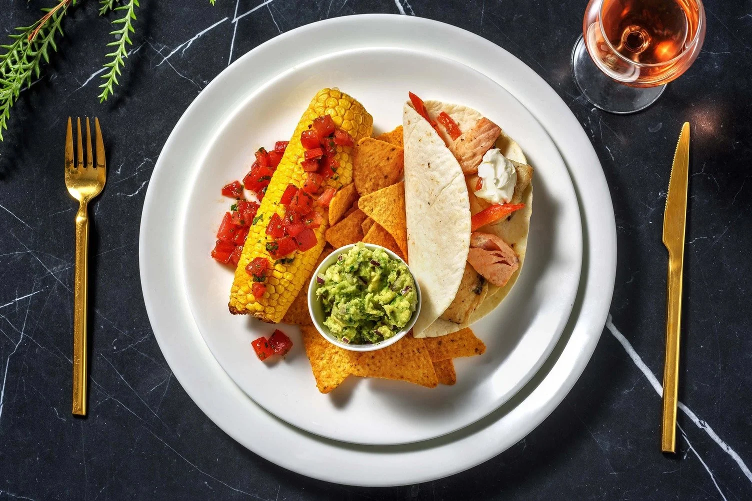Tacos de Poisson et Guacamole Maison