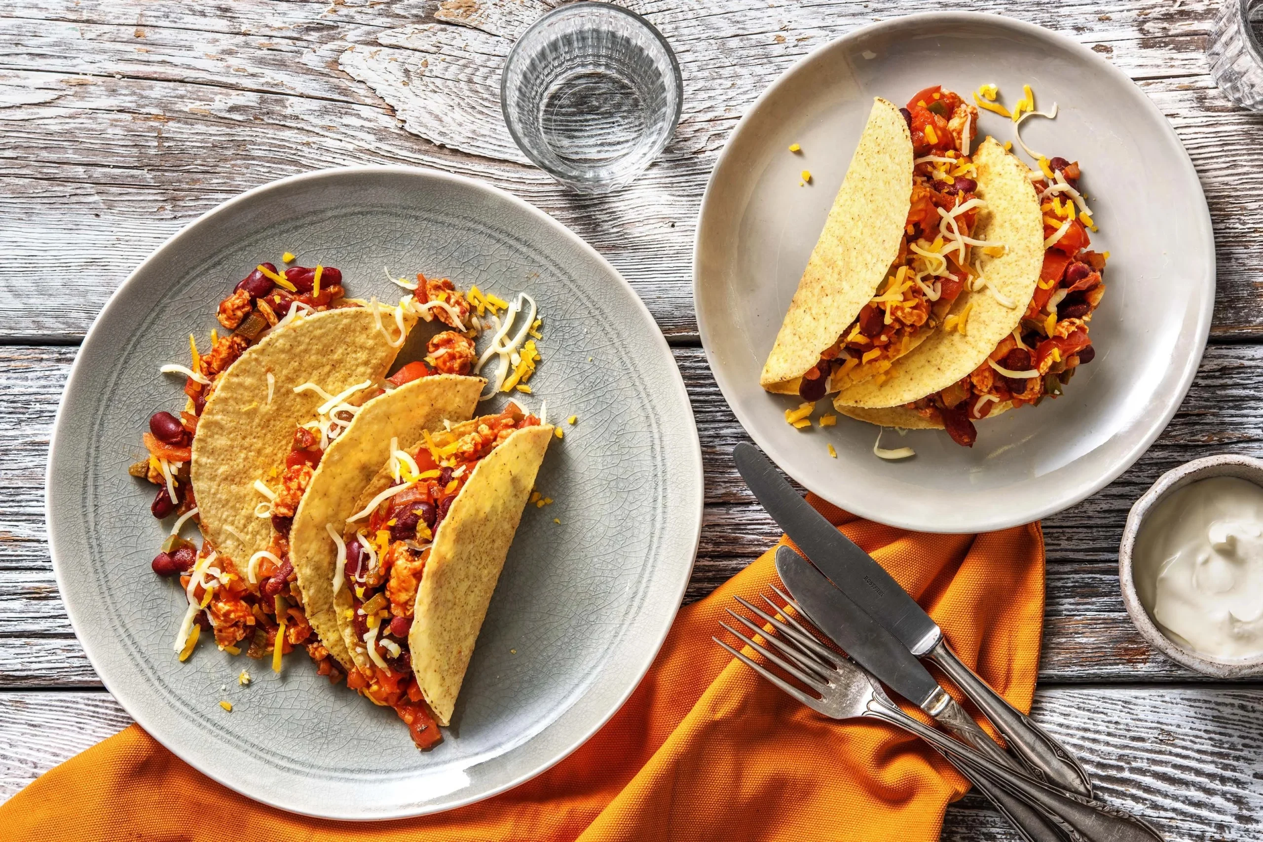 Tacos de poulet mexicains