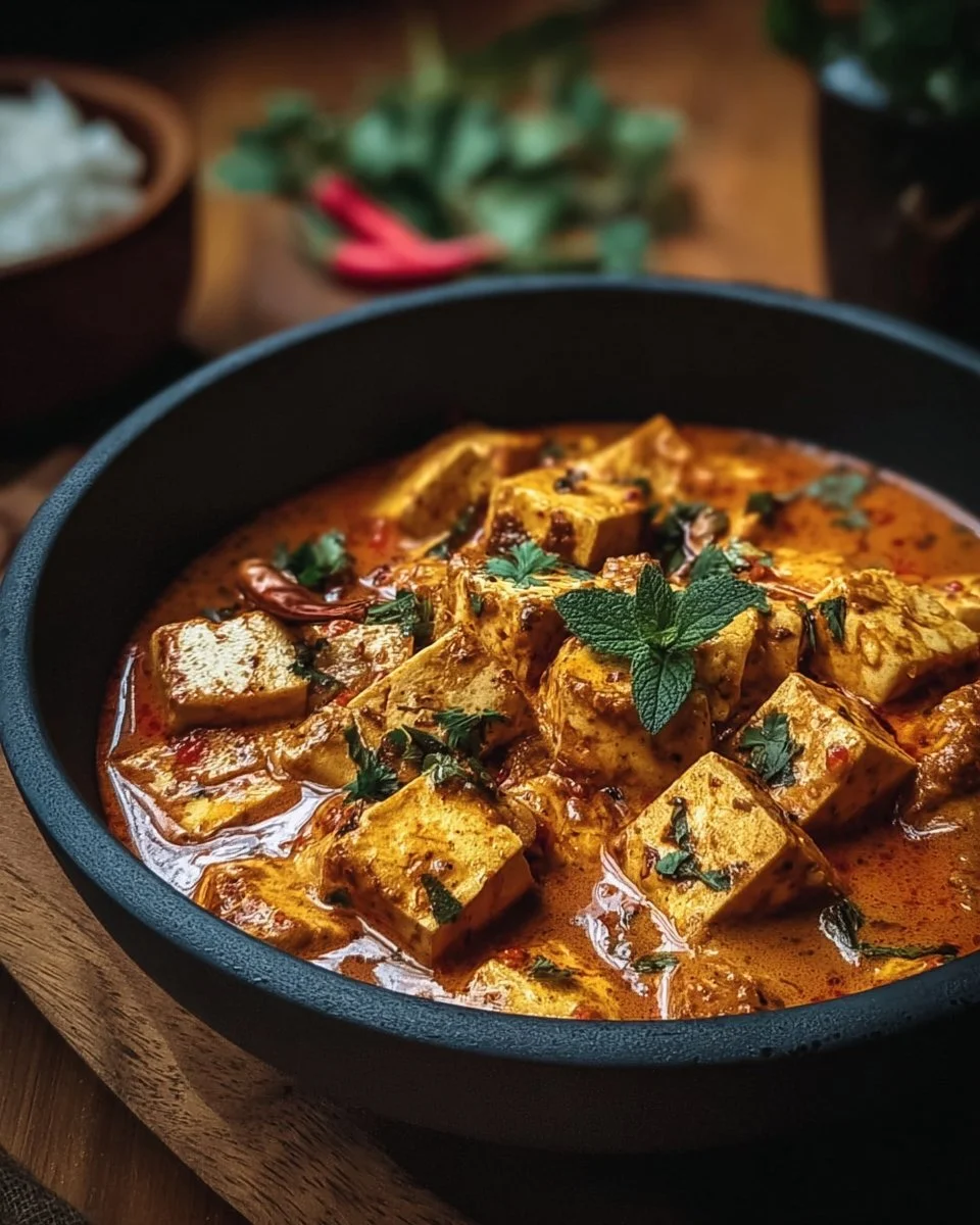 Tofu au Curry