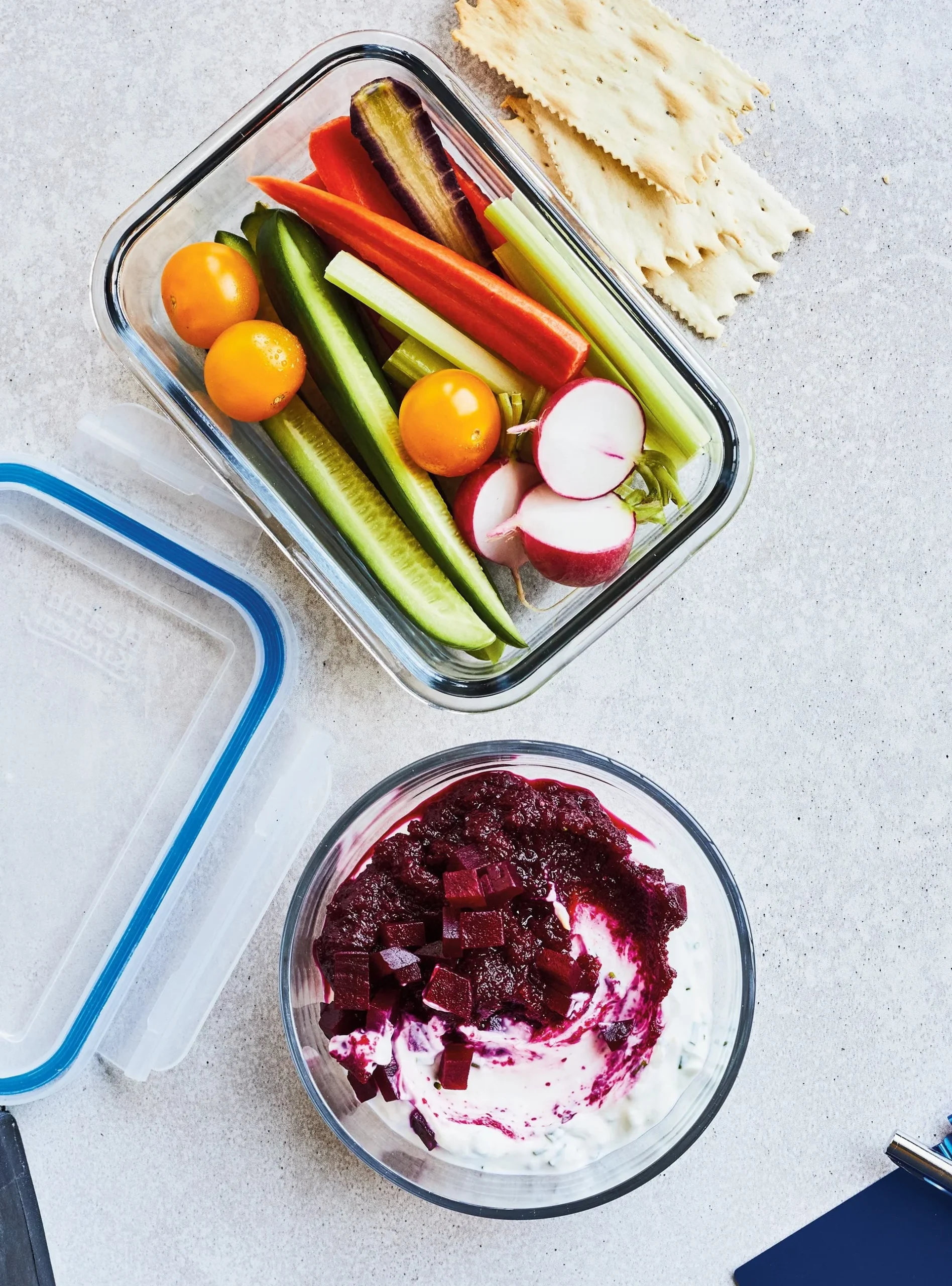 Yaourt Grec Haute Protéine avec Betteraves