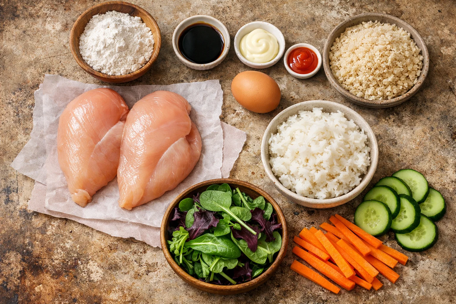 Bowl Poulet Croustillant TikTok