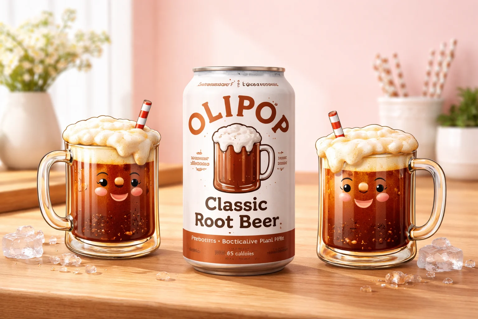 Soda Pr&eacute;biotique Maison (Olipop)